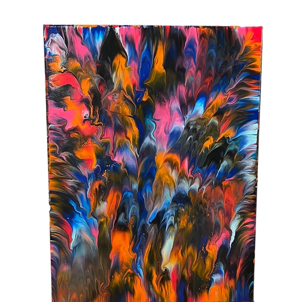 🛍️ NEW Fluid Art on Canvas
